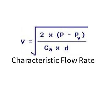 Characteristic Flow Rate Online Calculator